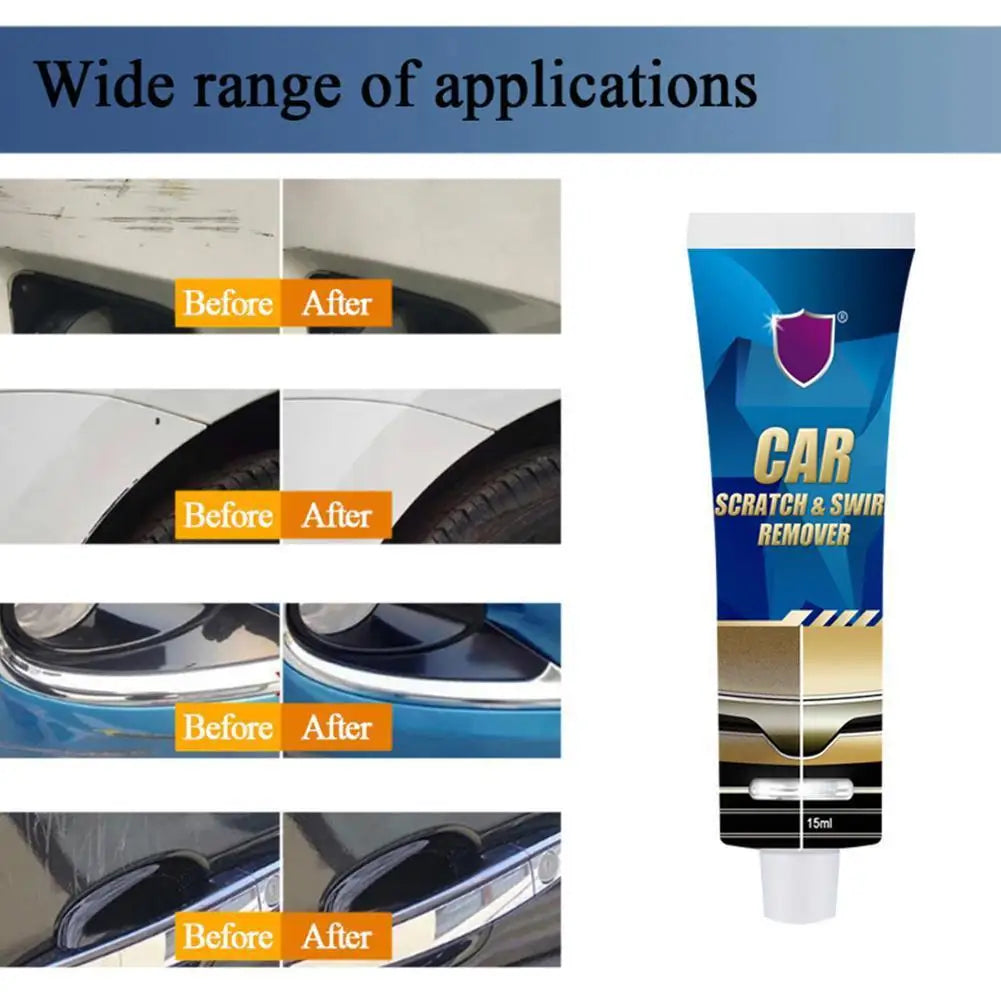 15ml Car Scratch & Swirl Remover Scratches Repair Polishing Car Paint Color Car Scratch Paint Care Tool Car Accessories