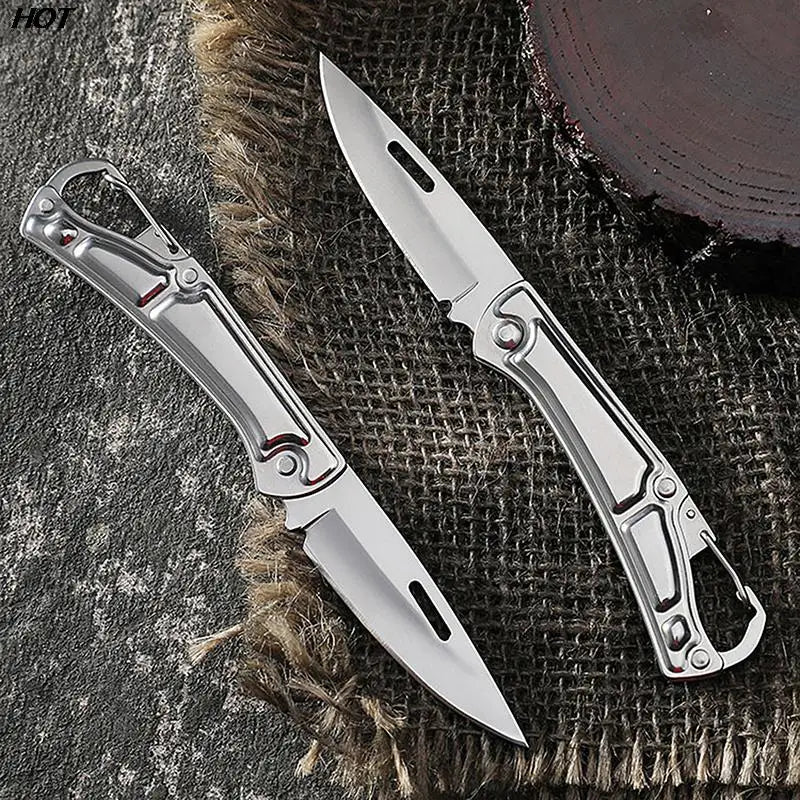 HOT!Hh Hardness Mini Folding Knife Stainless Steel Survival Hunting Camping Self-defense Camping Knife Portable Folding Knife