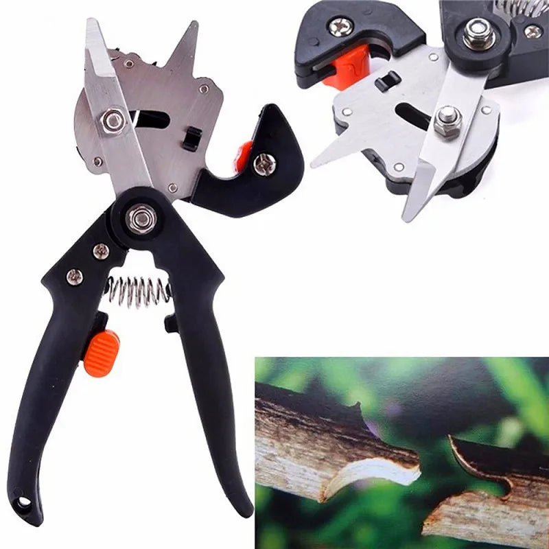 Shape Grafting Pruner Shears Garden Tools Professional Agricultural Seedlings Pruning Fruit Tree Grafting Tape Grafting Tools