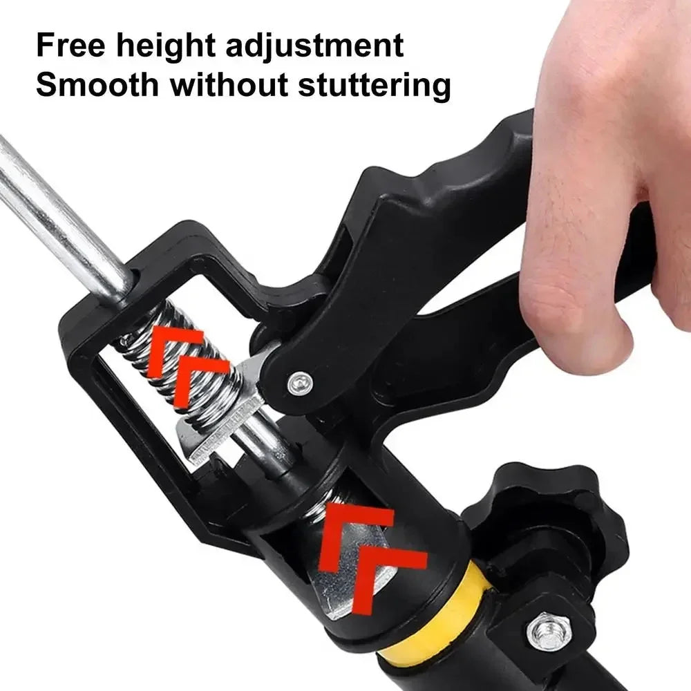 1-2Pcs Adjustable Labor-Saving Telescopic Steel Support Rod Cabinet Jacks Drywall Hand Lifting Jack Bracket Construction Tools