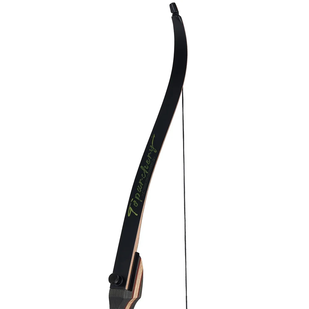 62" Take Down Recurve Bow 20-50lbs Archery Hunting Right Hand Target Longbow Shooting Practice Bow for Beginner 148cm Bowstring