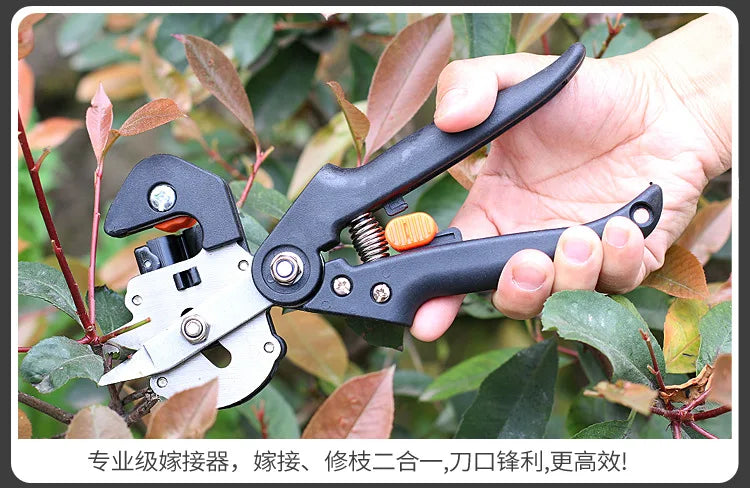 Shape Grafting Pruner Shears Garden Tools Professional Agricultural Seedlings Pruning Fruit Tree Grafting Tape Grafting Tools