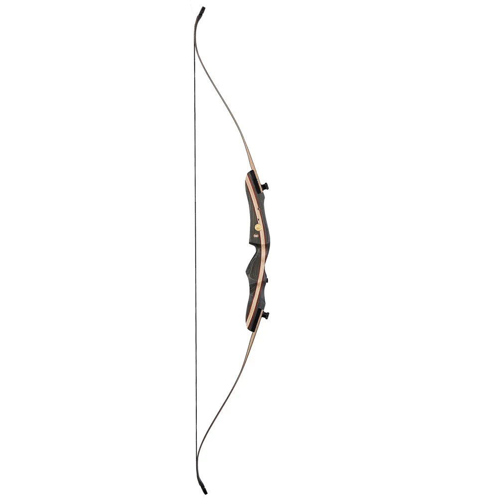 62" Take Down Recurve Bow 20-50lbs Archery Hunting Right Hand Target Longbow Shooting Practice Bow for Beginner 148cm Bowstring