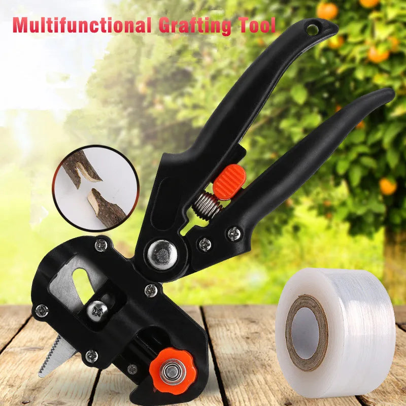 Shape Grafting Pruner Shears Garden Tools Professional Agricultural Seedlings Pruning Fruit Tree Grafting Tape Grafting Tools